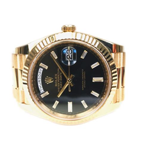 rolex day-date 18k yellow gold 40mm m228238